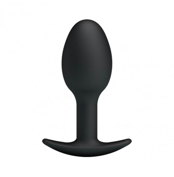 PRETTY LOVE - Phantom Anal Butt Plug (Black)